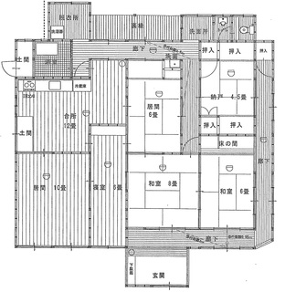 画像:間取り